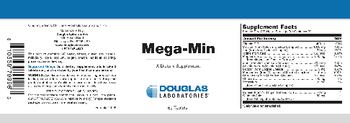 Douglas Laboratories Mega-Min - supplement