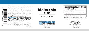 Douglas Laboratories Melatonin 1 mg - supplement