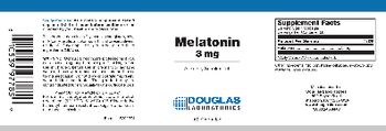 Douglas Laboratories Melatonin 3 mg - supplement