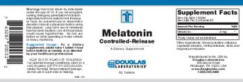 Douglas Laboratories Melatonin Controlled-Release - supplement