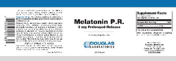 Douglas Laboratories Melatonin P.R. 3 mg Prolonged-Release - supplement