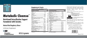 Douglas Laboratories Metabolic Cleanse - supplement