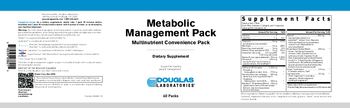 Douglas Laboratories Metabolic Management Pack - supplement