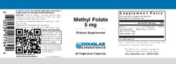 Douglas Laboratories Methyl Folate 5 mg - supplement