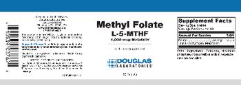 Douglas Laboratories Methyl Folate L-5-MTHF - supplement