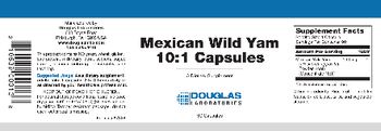Douglas Laboratories Mexican Wild Yam 10:1 Capsules - supplement