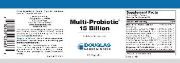 Douglas Laboratories Multi-Probiotic 15 Billion - supplement