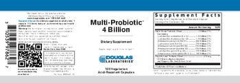 Douglas Laboratories Multi-Probiotic 4 Billion - supplement