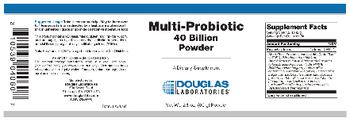 Douglas Laboratories Multi-Probiotic 40 Billion Powder - supplement