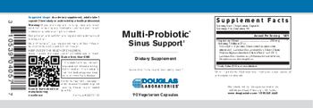 Douglas Laboratories Multi-Probiotic Sinus Support - supplement