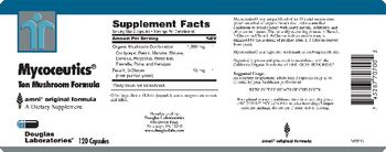 Douglas Laboratories Mycoceutics Ten Mushroom Formula - supplement
