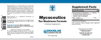 Douglas Laboratories Mycoceutics Ten Mushroom Formula - supplement
