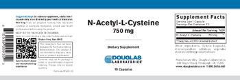 Douglas Laboratories N-Acetyl-L-Cysteine 750 mg - supplement