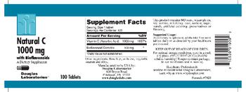 Douglas Laboratories Natural C 1000 mg with Bioflavonoids - supplement