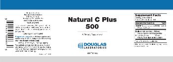 Douglas Laboratories Natural C Plus 500 - supplement