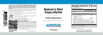 Douglas Laboratories Nature's Diet Caps + Herbs - supplement