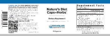 Douglas Laboratories Nature's Diet Caps + Herbs - supplement