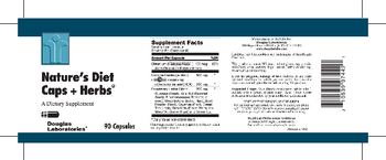 Douglas Laboratories Nature's Diet Caps + Herbs - supplement