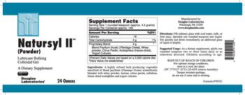 Douglas Laboratories Natursyl II (Powder) - supplement