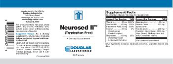 Douglas Laboratories Neurosed II Tryptophan Free - supplement