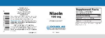 Douglas Laboratories Niacin 100 mg - supplement