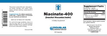 Douglas Laboratories Niacinate-400 (Inositol Hexaniacinate) - supplement