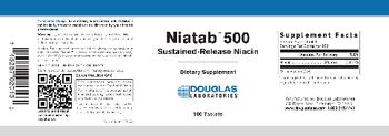 Douglas Laboratories Niatab 500 - supplement