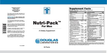 Douglas Laboratories Nutri-Pack For Men - supplement