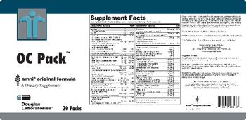 Douglas Laboratories OC Pack - supplement
