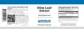 Douglas Laboratories Olive Leaf Extract - supplement