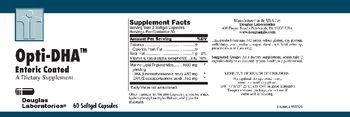 Douglas Laboratories Opti-DHA Enteric Coated - supplement