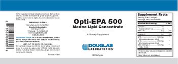 Douglas Laboratories Opti-EPA 500 Marine Lipid Concentrate - supplement