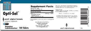 Douglas Laboratories Opti-Sel - supplement