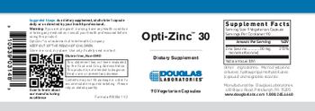 Douglas Laboratories Opti-Zinc 30 - supplement