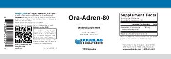Douglas Laboratories Ora-Adren-80 - supplement
