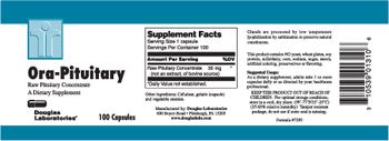 Douglas Laboratories Ora-Pituitary Raw Pituitary Concentrate - supplement