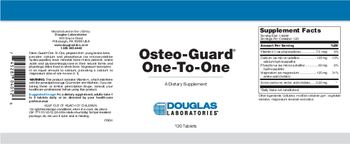 Douglas Laboratories Osteo-Guard One-To-One - supplement