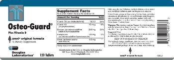 Douglas Laboratories Osteo-Guard Plus Vitamin D - supplement