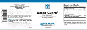 Douglas Laboratories Osteo-Guard Plus Vitamin D - supplement