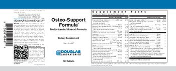Douglas Laboratories Osteo-Support Formula - supplement