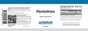 Douglas Laboratories Pantethine - supplement