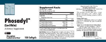 Douglas Laboratories Phosadyl (Lecithin) - supplement