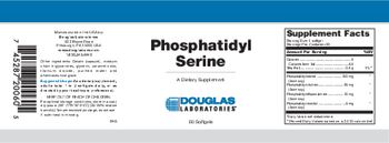 Douglas Laboratories Phosphatidyl Serine - supplement