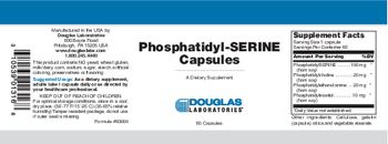 Douglas Laboratories Phosphatidyl-Serine Capsules - supplement