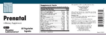 Douglas Laboratories Prenatal - supplement