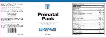 Douglas Laboratories Prenatal Pack - supplement
