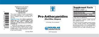 Douglas Laboratories Pro-Anthocyanidins (Red Wine Grapes) - supplement