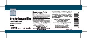 Douglas Laboratories Pro-Anthocyanidins (Red Wine Grapes) - supplement