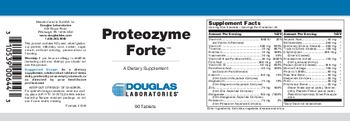 Douglas Laboratories Proteozyme Forte - supplement