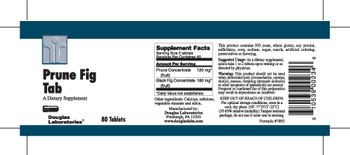 Douglas Laboratories Prune Fig Tab - supplement